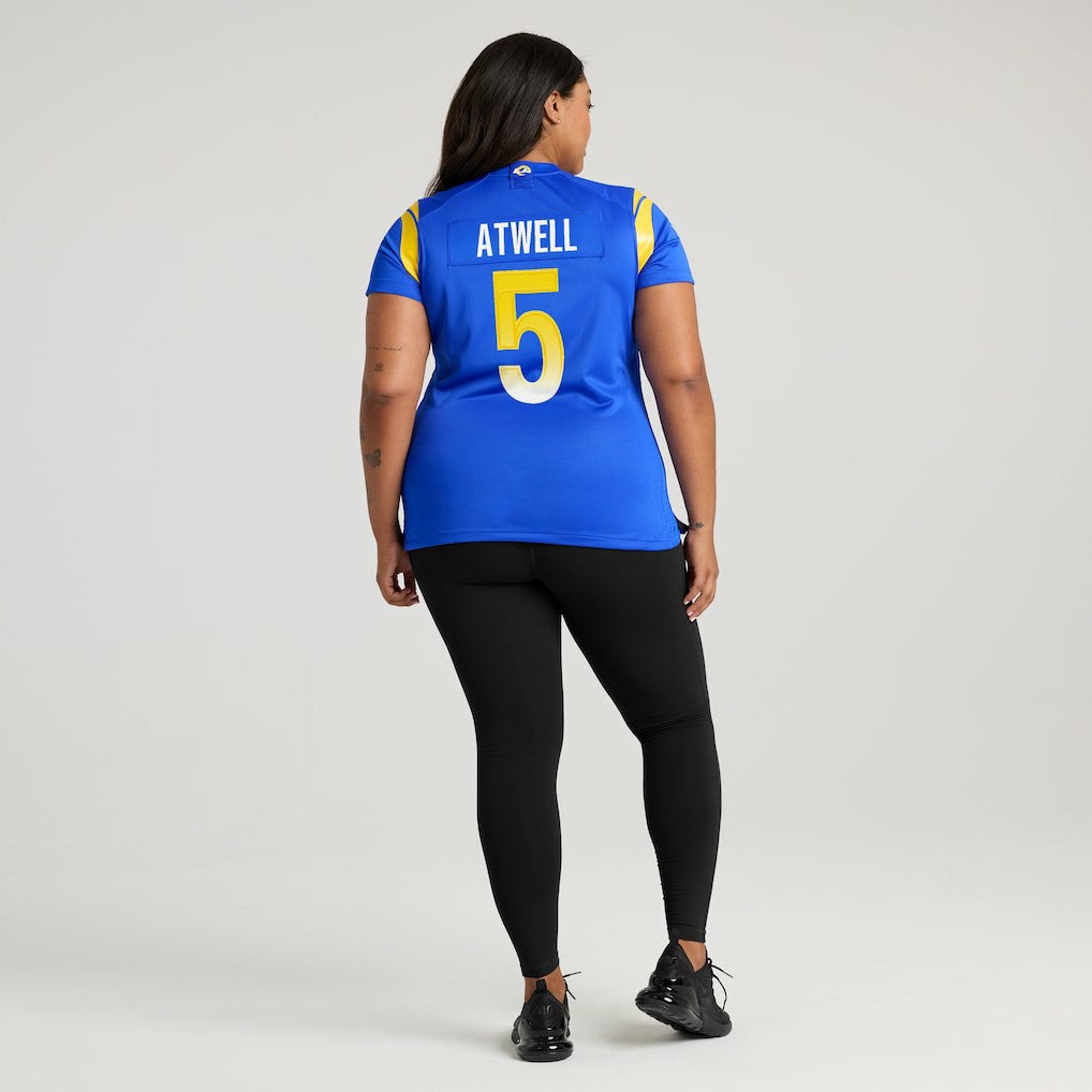 Tutu Atwell Los Angeles Rams Women's Home Game Jersey - Royal | Nike on sale