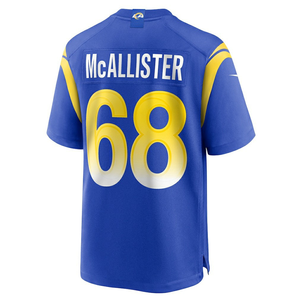 Mike McAllister Los Angeles Rams Home Game Jersey - Royal | Nike on sale