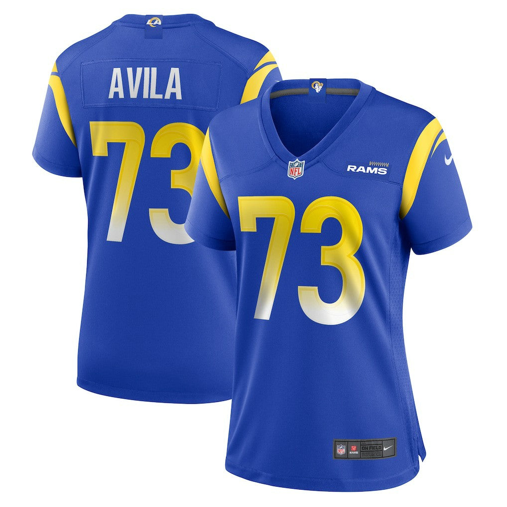 Steve Avila Los Angeles Rams Women's Home Game Jersey - Royal | Nike for sale