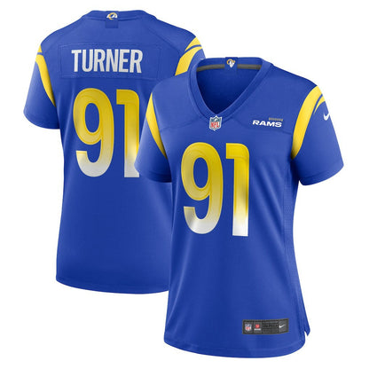 Kobie Turner Los Angeles Rams Women's Home Game Jersey - Royal | Nike online