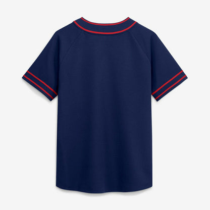 Boston Red Sox Women's Diva Race Ahead Raglan V-Neck T-Shirt - Navy