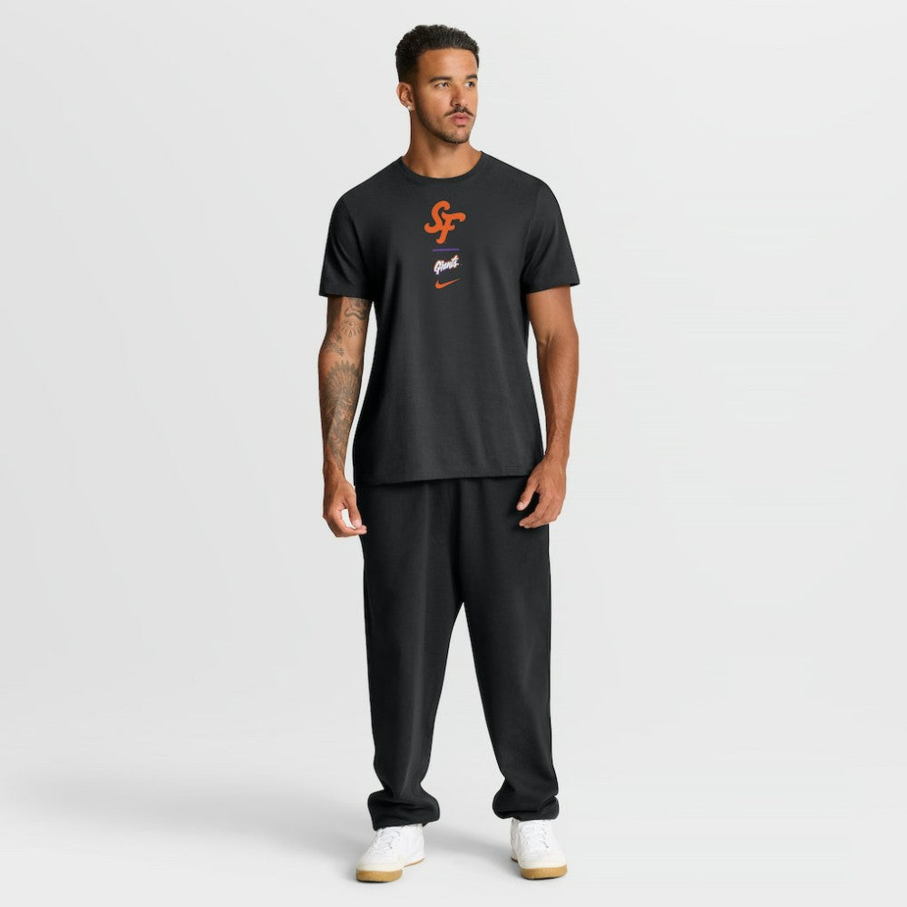 San Francisco Giants City Connect 2-Hit T-Shirt - Black | Nike