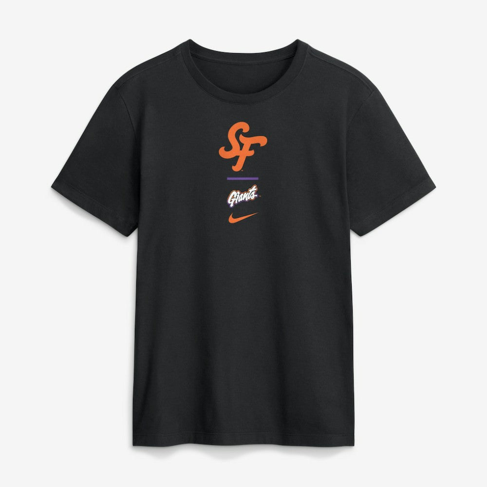 San Francisco Giants City Connect 2-Hit T-Shirt - Black | Nike