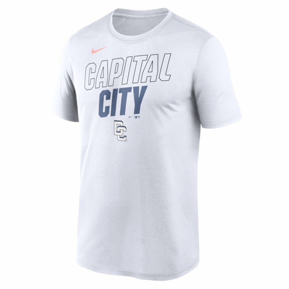 Washington Nationals 2026 City Connect Team Phrase Script Dri-FIT T-Shirt - White | Nike