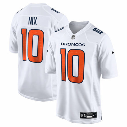 Bo Nix Denver Broncos Tundra Fashion Game Jersey - White | Nike on sale