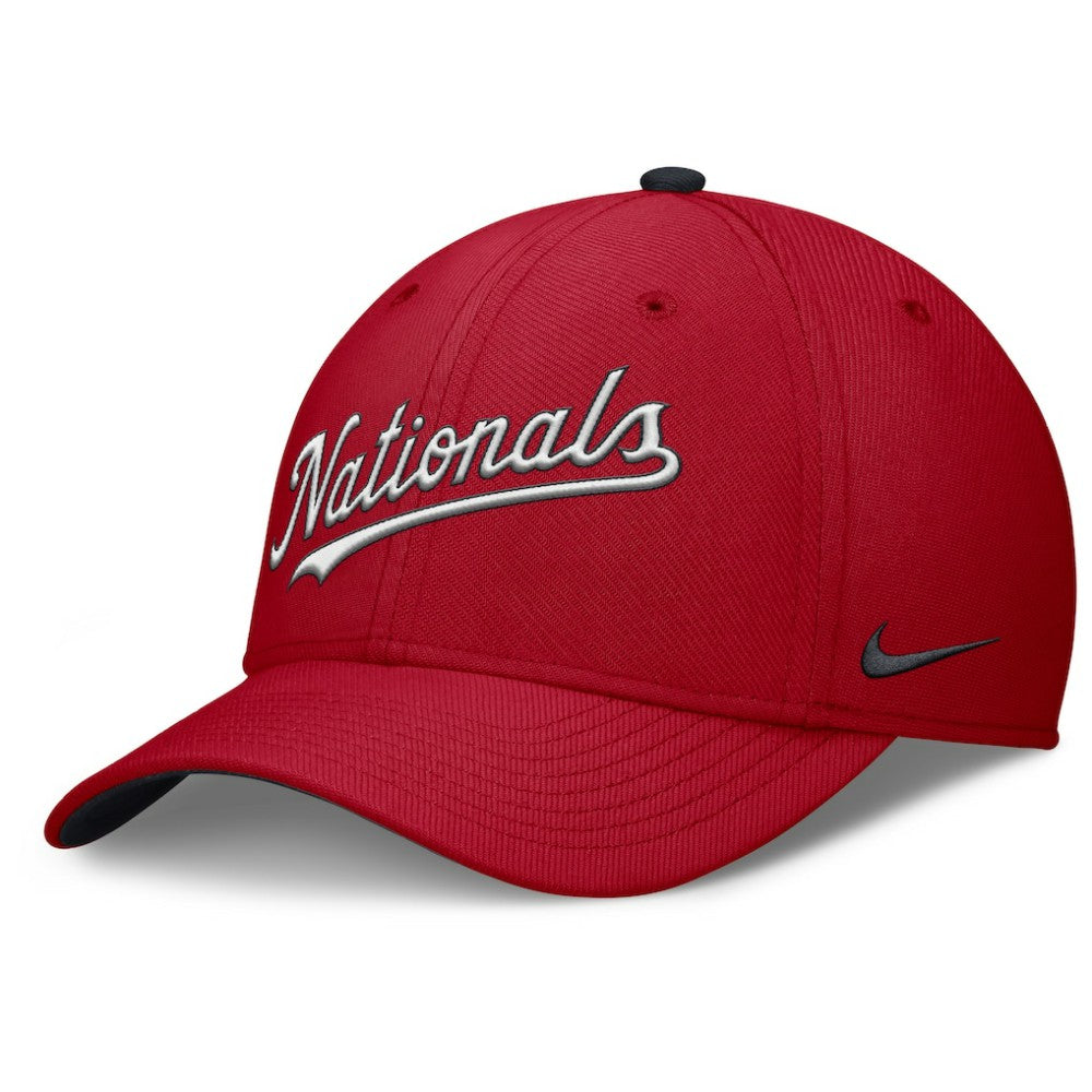 Washington Nationals Primetime Rise Dri-FIT Flex Hat - Red | Nike
