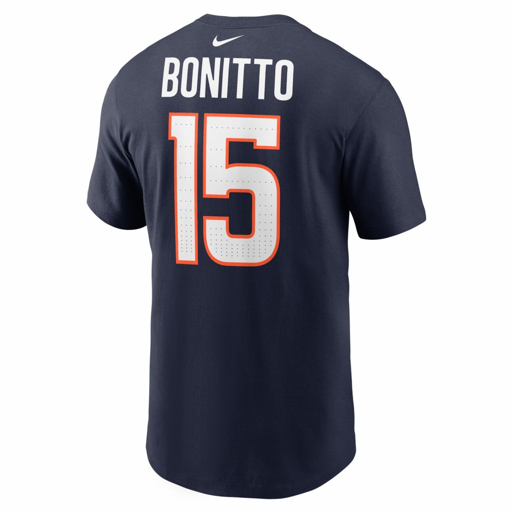 Nik Bonitto Denver Broncos Player Name & Number T-Shirt - Navy | Nike for sale