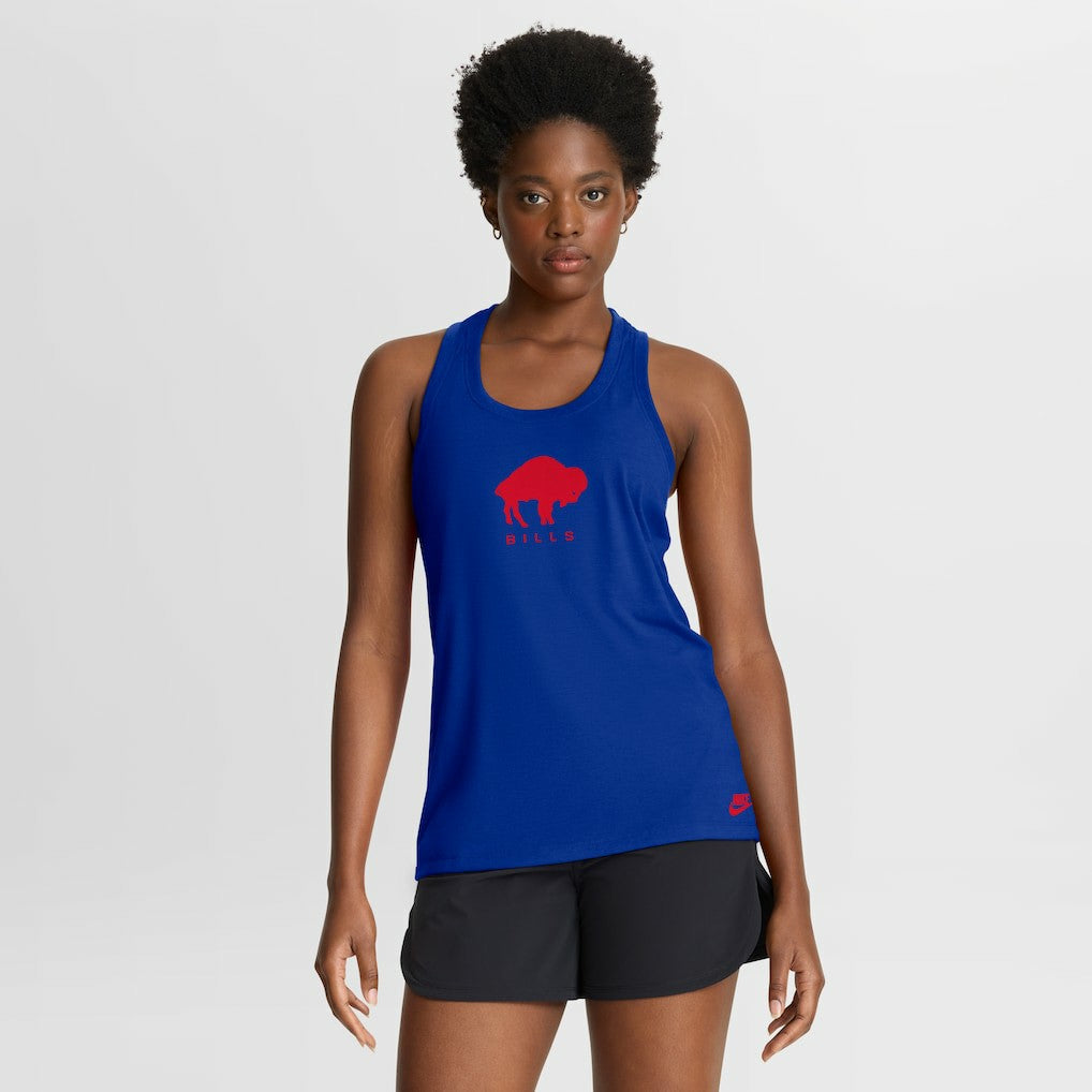 Buffalo Bills Women's Hurry Up Tri-Blend Dri-FIT Tank Top - Royal | Nike cheap
