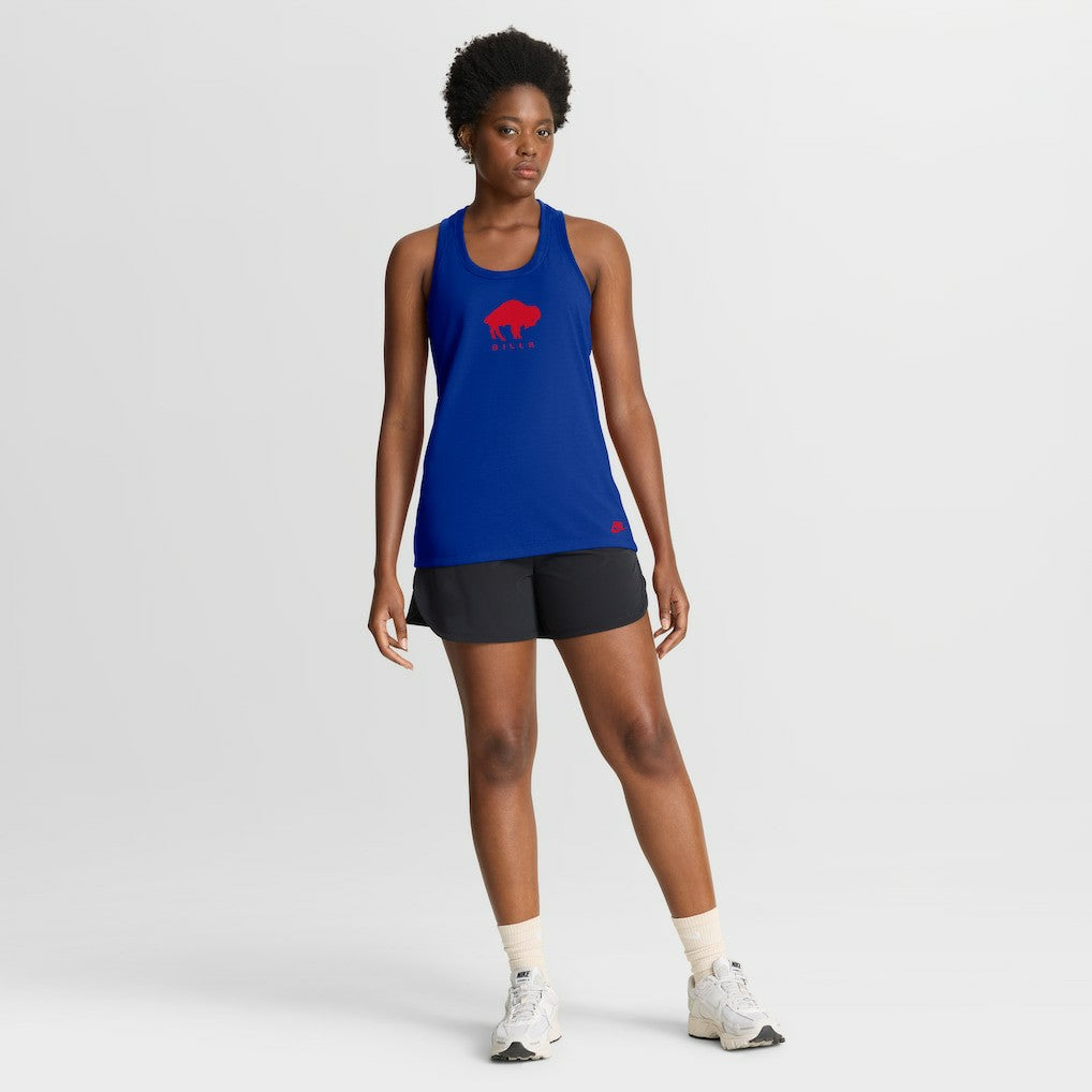Buffalo Bills Women's Hurry Up Tri-Blend Dri-FIT Tank Top - Royal | Nike cheap