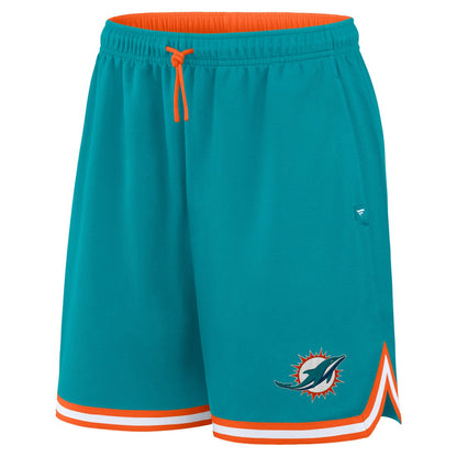 Miami Dolphins Fearless Drive Shorts - Aqua cheap