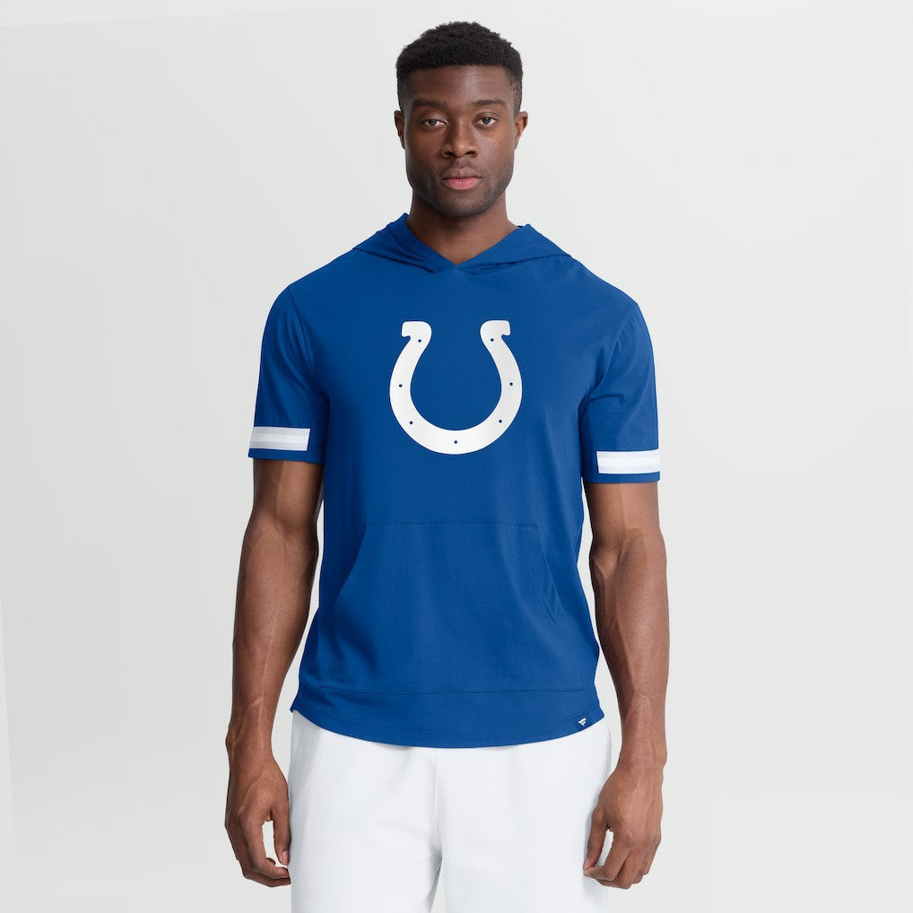 Indianapolis Colts Optimal Play Short Sleeve Hooded T-Shirt - Royal outlet
