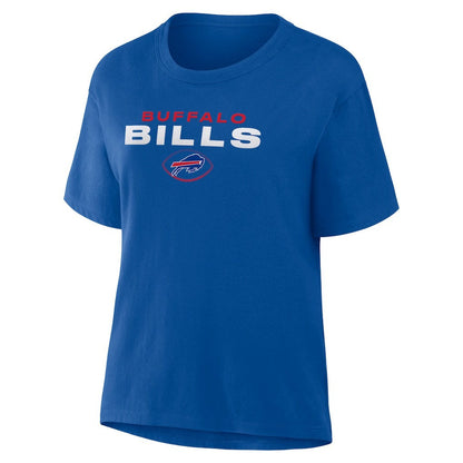 Buffalo Bills Women's Fade Legacy T-Shirt - Royal for sale