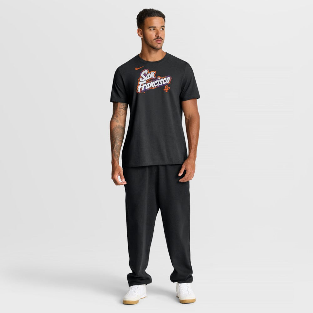 San Francisco Giants City Connect Wordmark T-Shirt - Black | Nike
