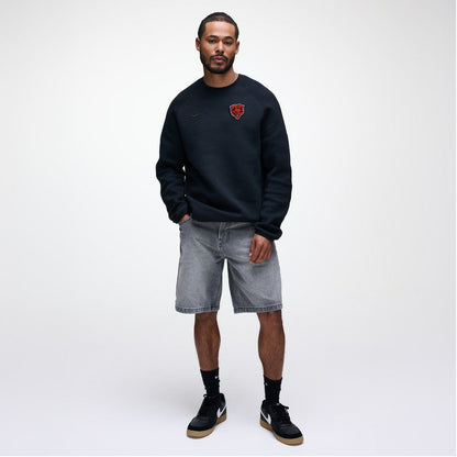 Chicago Bears Tech Fleece Raglan Sweatshirt - Black | Nike on sale