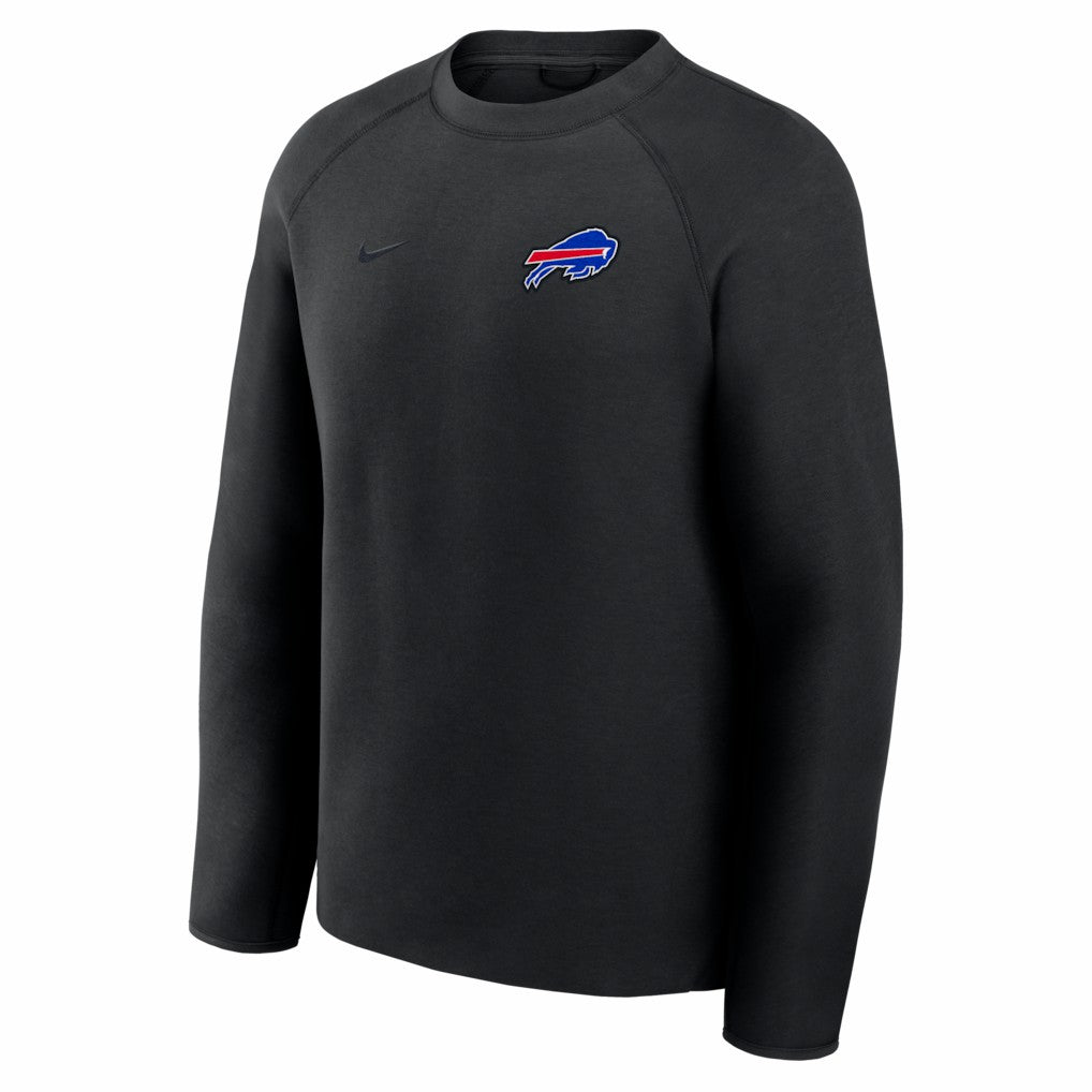 Buffalo Bills Tech Fleece Raglan Sweatshirt - Black | Nike outlet