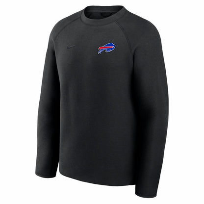 Buffalo Bills Tech Fleece Raglan Sweatshirt - Black | Nike outlet
