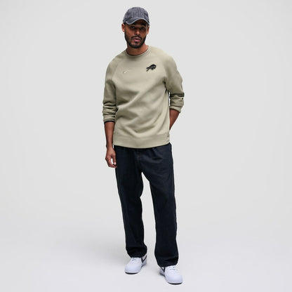 Buffalo Bills Tech Fleece Raglan Sweatshirt - Olive | Nike cheap