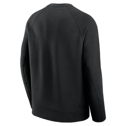 San Francisco Giants Tech Fleece Raglan Sweatshirt - Black | Nike