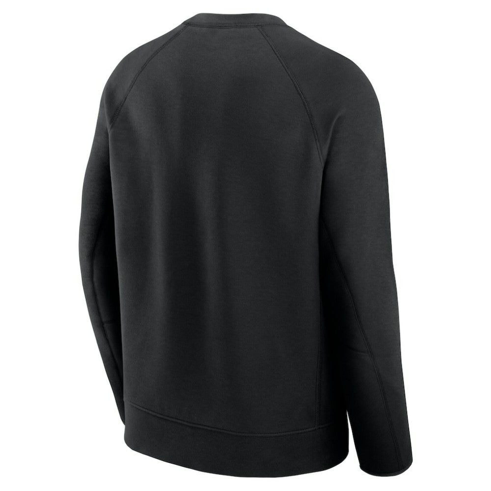 San Francisco Giants Tech Fleece Raglan Sweatshirt - Black | Nike