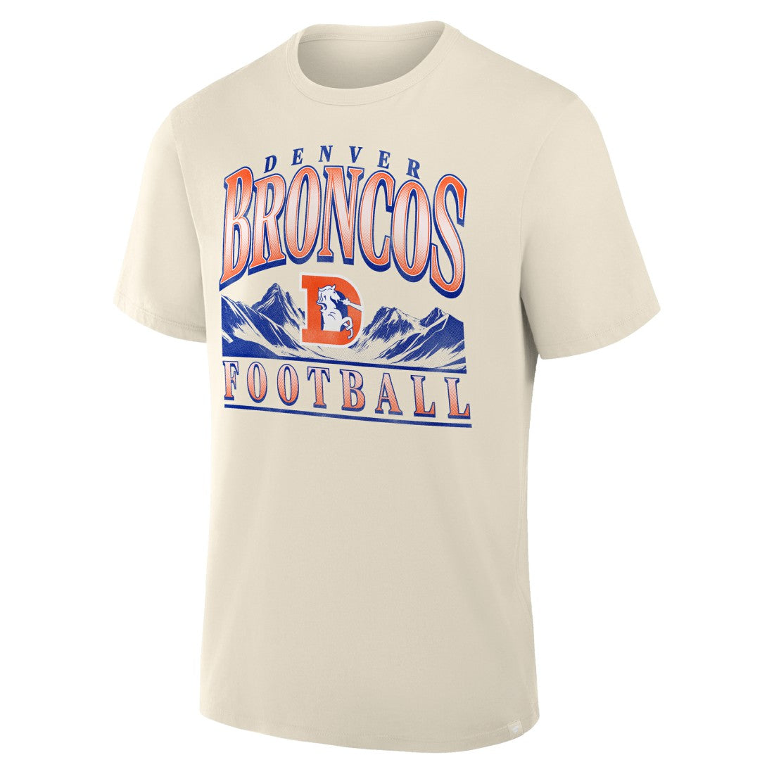 Denver Broncos Team Archives T-Shirt - Cream outlet