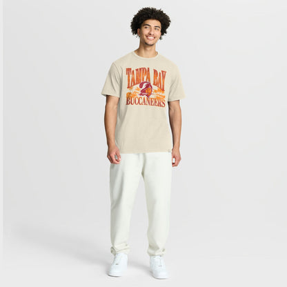 Tampa Bay Buccaneers Team Archives T-Shirt - Cream on sale