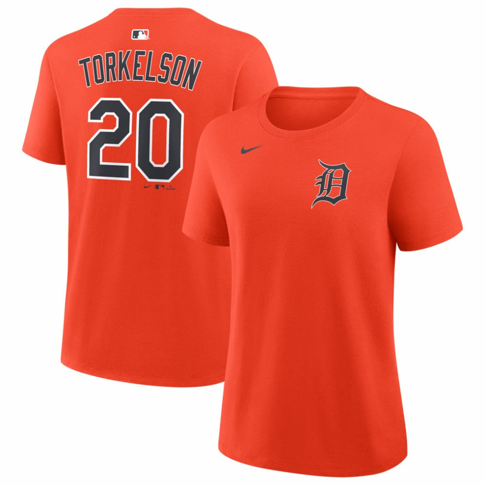 Spencer Torkelson Detroit Tigers Women's Name & Number T-Shirt - Orange | Nike