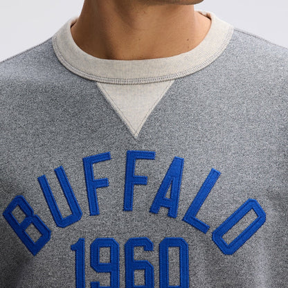 Buffalo Bills IconicFleece Pocket Sweatshirt - Athletic Heather Gray discount