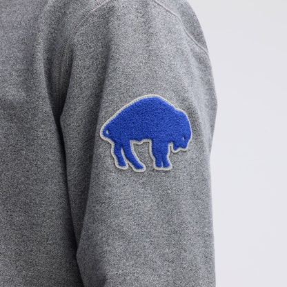 Buffalo Bills IconicFleece Pocket Sweatshirt - Athletic Heather Gray discount