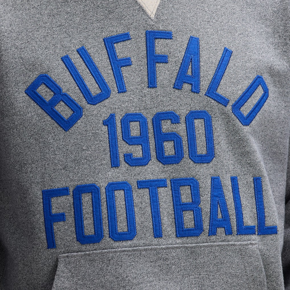 Buffalo Bills IconicFleece Pocket Sweatshirt - Athletic Heather Gray discount
