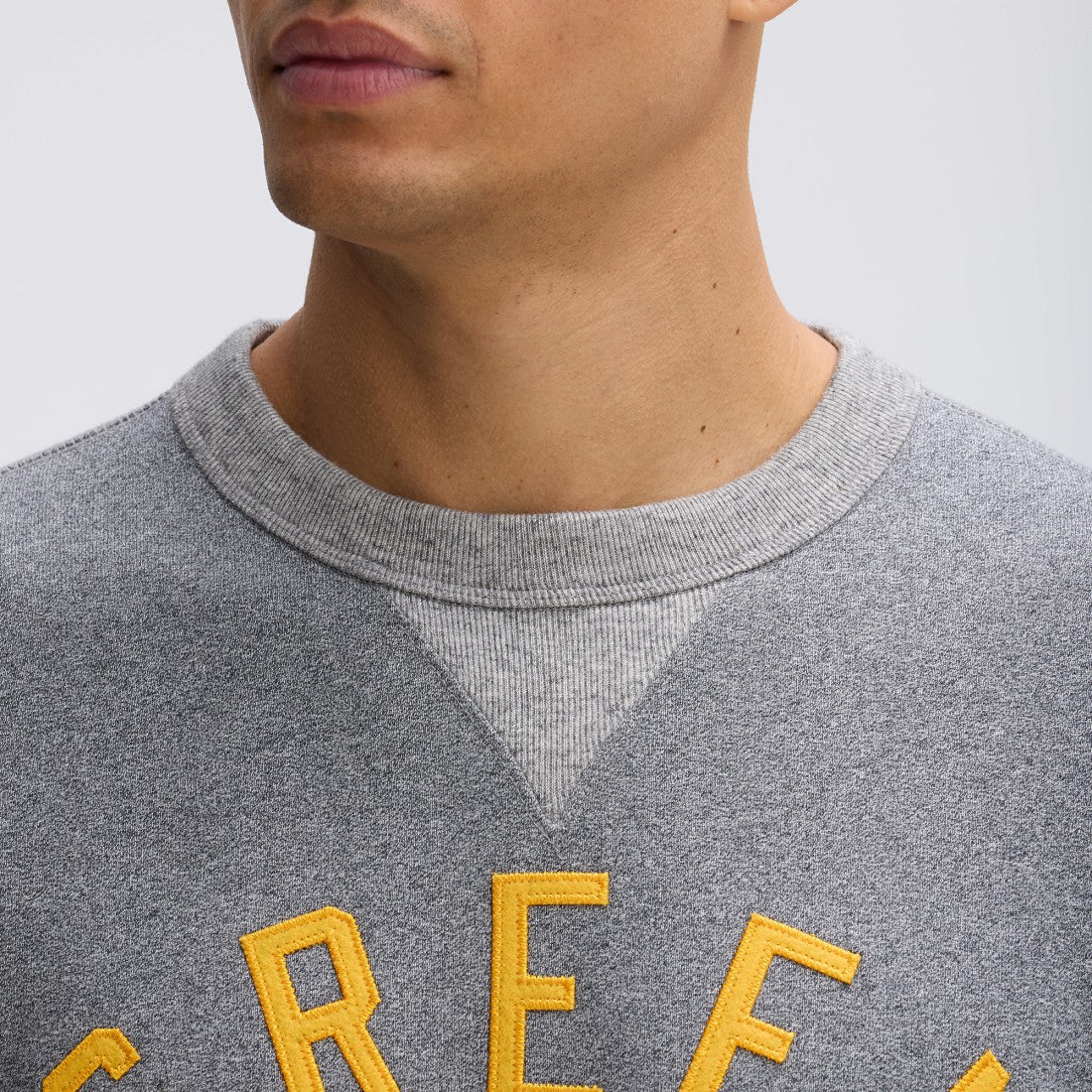 Green Bay Packers IconicFleece Pocket Sweatshirt - Athletic Heather Gray for sale