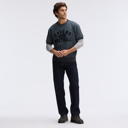 Baltimore Ravens IconicFleece Short Sleeve Sweatshirt - Charcoal outlet