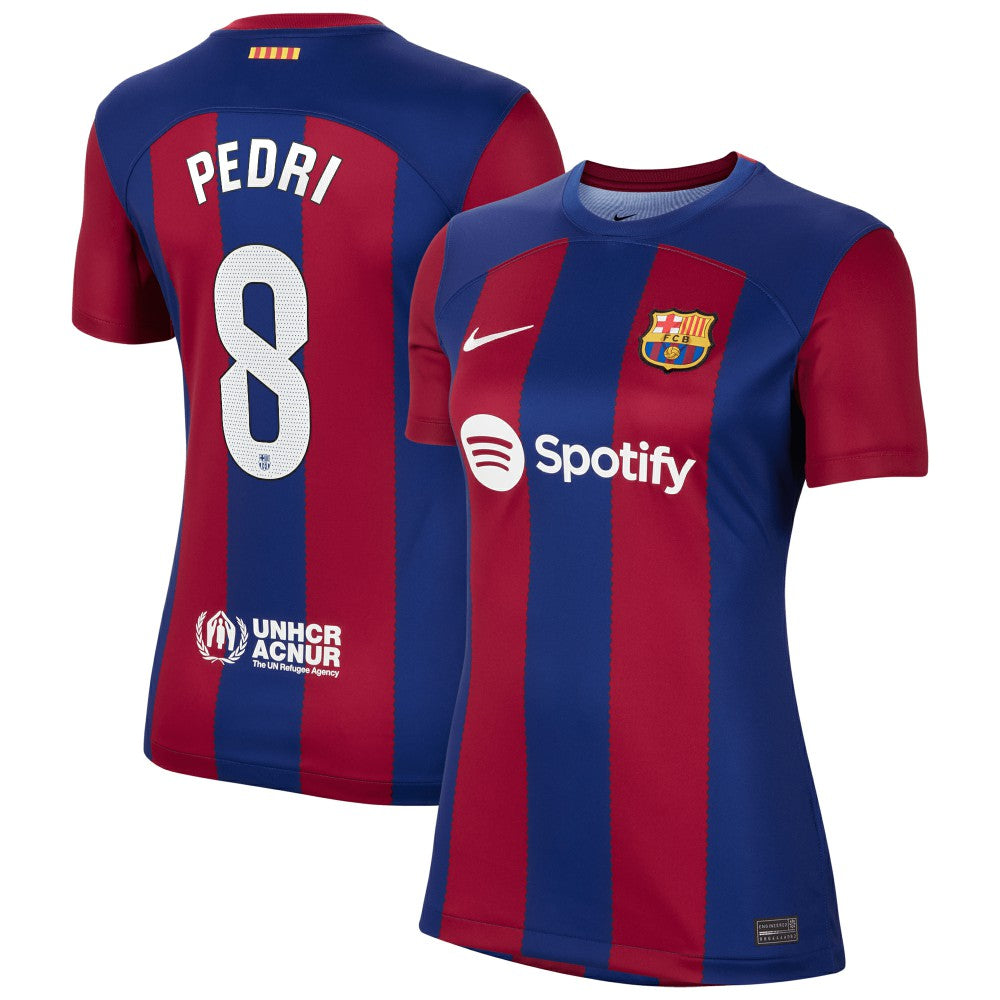 Pedri Barcelona Women's 2023/24 Home Replica Jersey - Royal | Nike for sale
