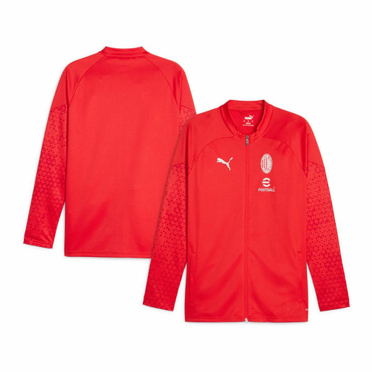 AC Milan 2023/24 Full-Zip Training Top - Red | Puma shop