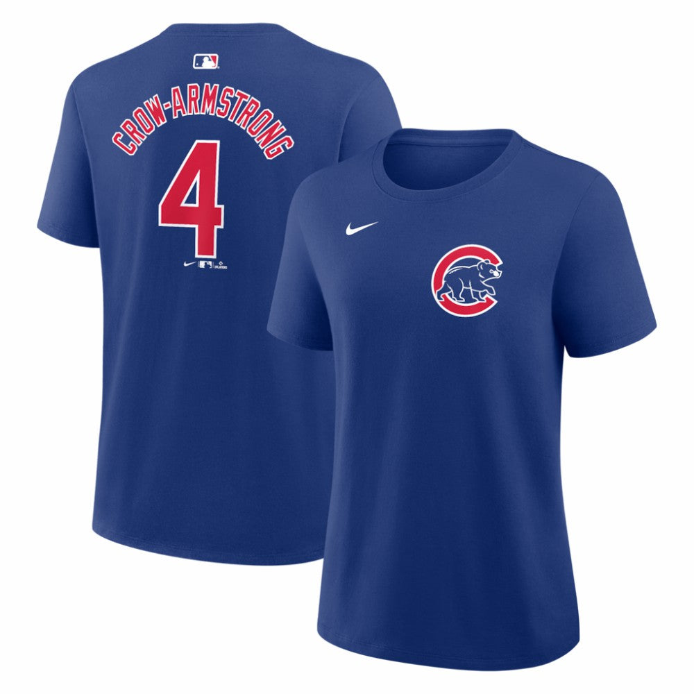 Pete Crow-Armstrong Chicago Cubs Women's Name & Number T-Shirt - Royal | Nike