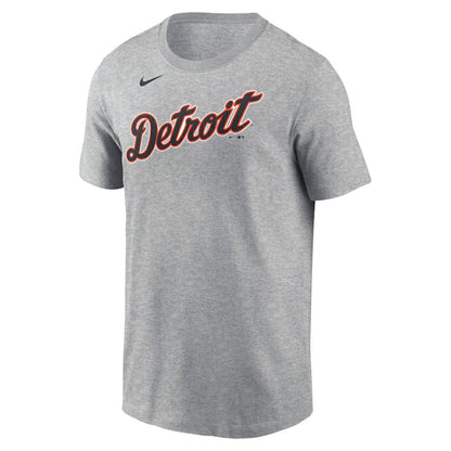 Kerry Carpenter Detroit Tigers Fuse Name & Number T-Shirt - Gray | Nike