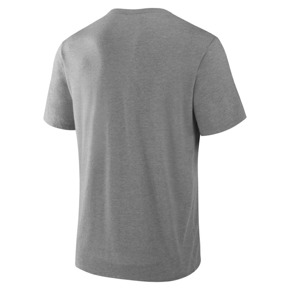 Detroit Tigers Nostalgia Tri-Blend T-Shirt - Heather Gray