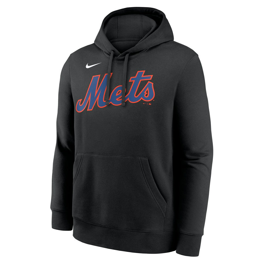 Francisco Lindor New York Mets Player Name & Number Club Pullover Hoodie - Black | Nike