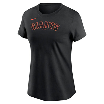 Rafael Devers San Francisco Giants Women's Name & Number T-Shirt - Black | Nike