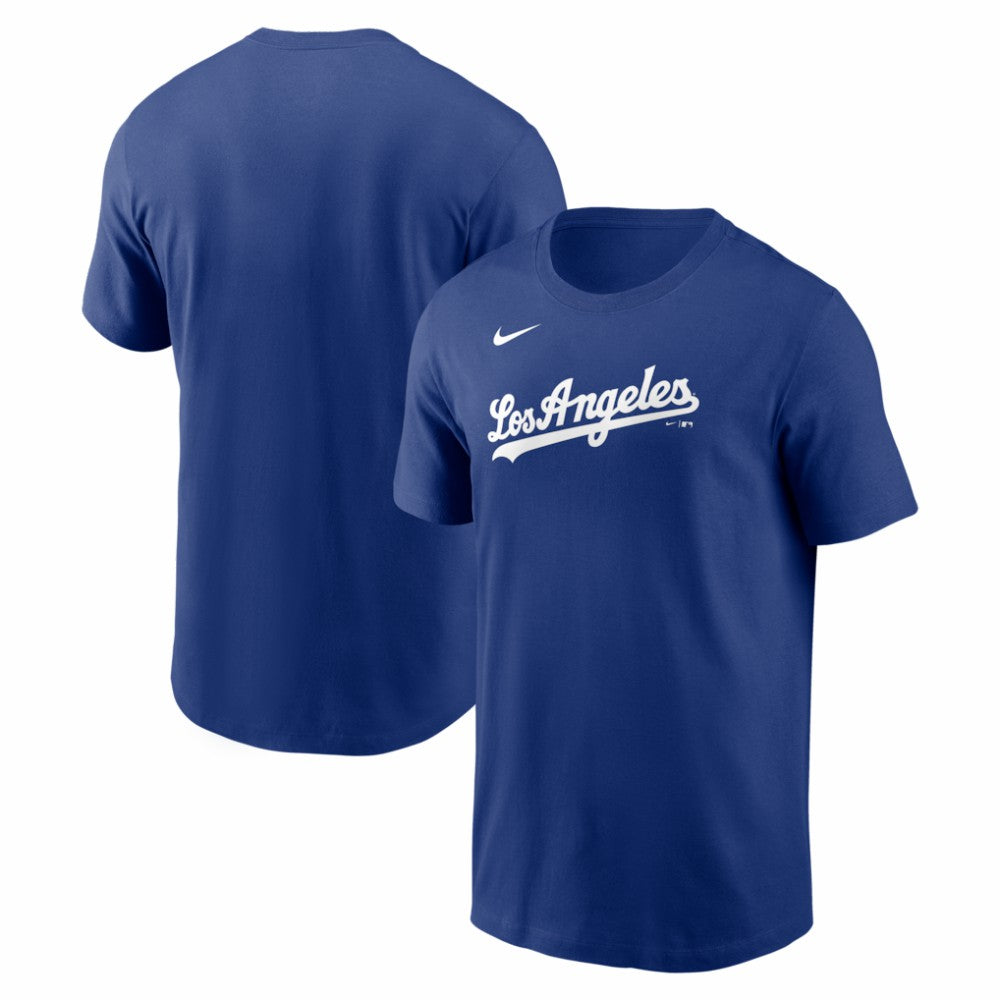 Los Angeles Dodgers Alternate Wordmark T-Shirt - Royal | Nike