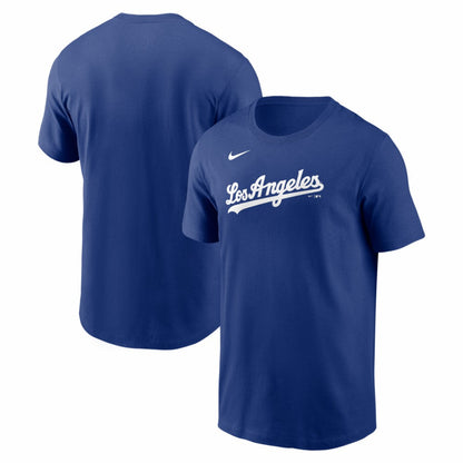 Los Angeles Dodgers Alternate Wordmark T-Shirt - Royal | Nike