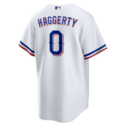 Sam Haggerty Texas Rangers Home Replica Jersey - White | Nike