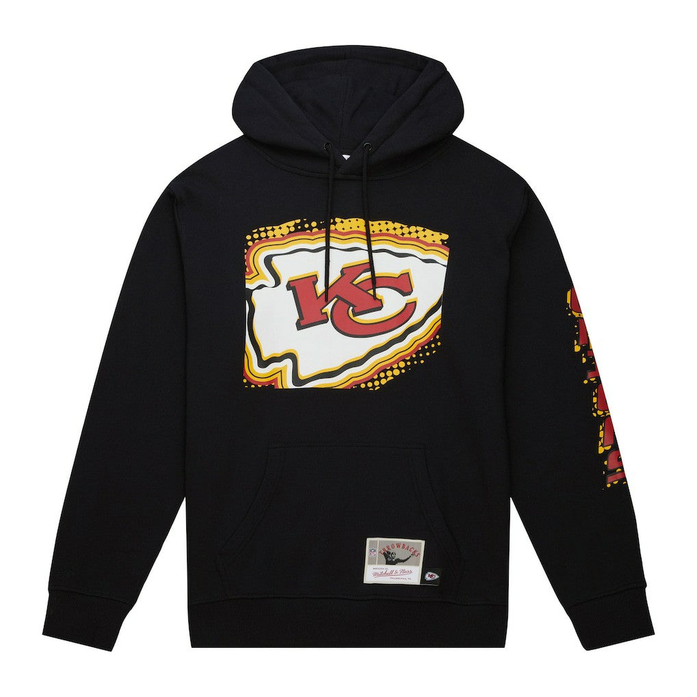 Kansas City Chiefs Gridiron Classics Big Face 7.0 Pullover Hoodie - Black cheap