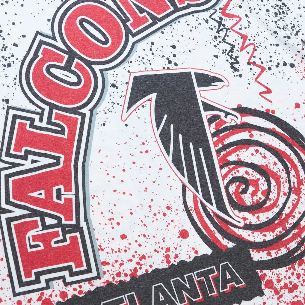 Atlanta Falcons Team Burst Sublimated T-Shirt - White for sale