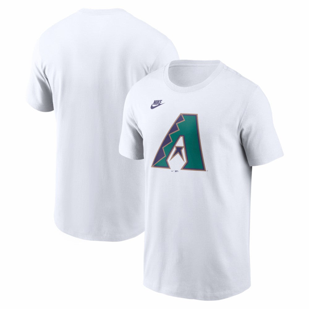 Arizona Diamondbacks Cooperstown Collection Logo T-Shirt - White | Nike
