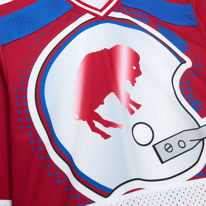 Buffalo Bills Women's Big Face 7.0 Long Sleeve Jersey T-Shirt - Red outlet