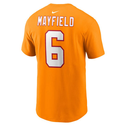 Baker Mayfield Tampa Bay Buccaneers Player Name & Number T-Shirt - Orange | Nike cheap