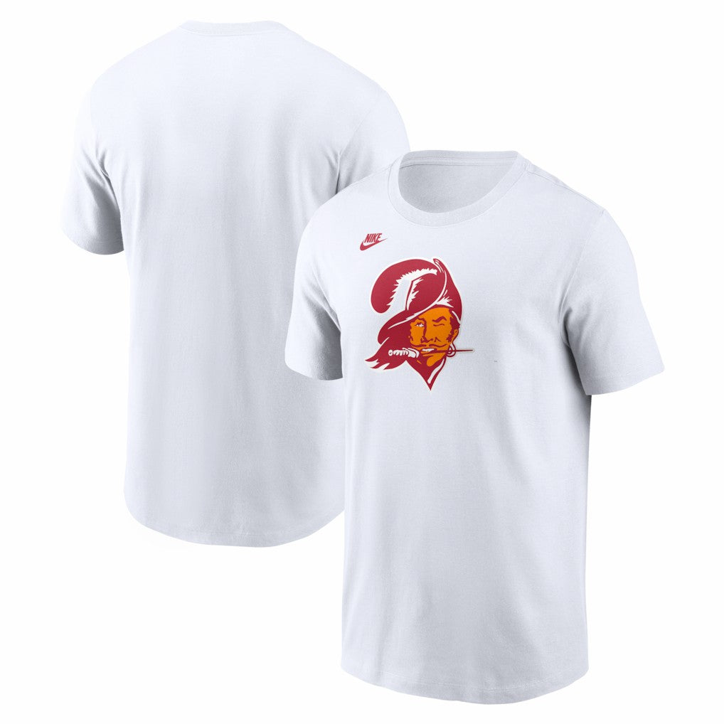 Tampa Bay Buccaneers Bucco Bruce Club T-Shirt - White | Nike cheap