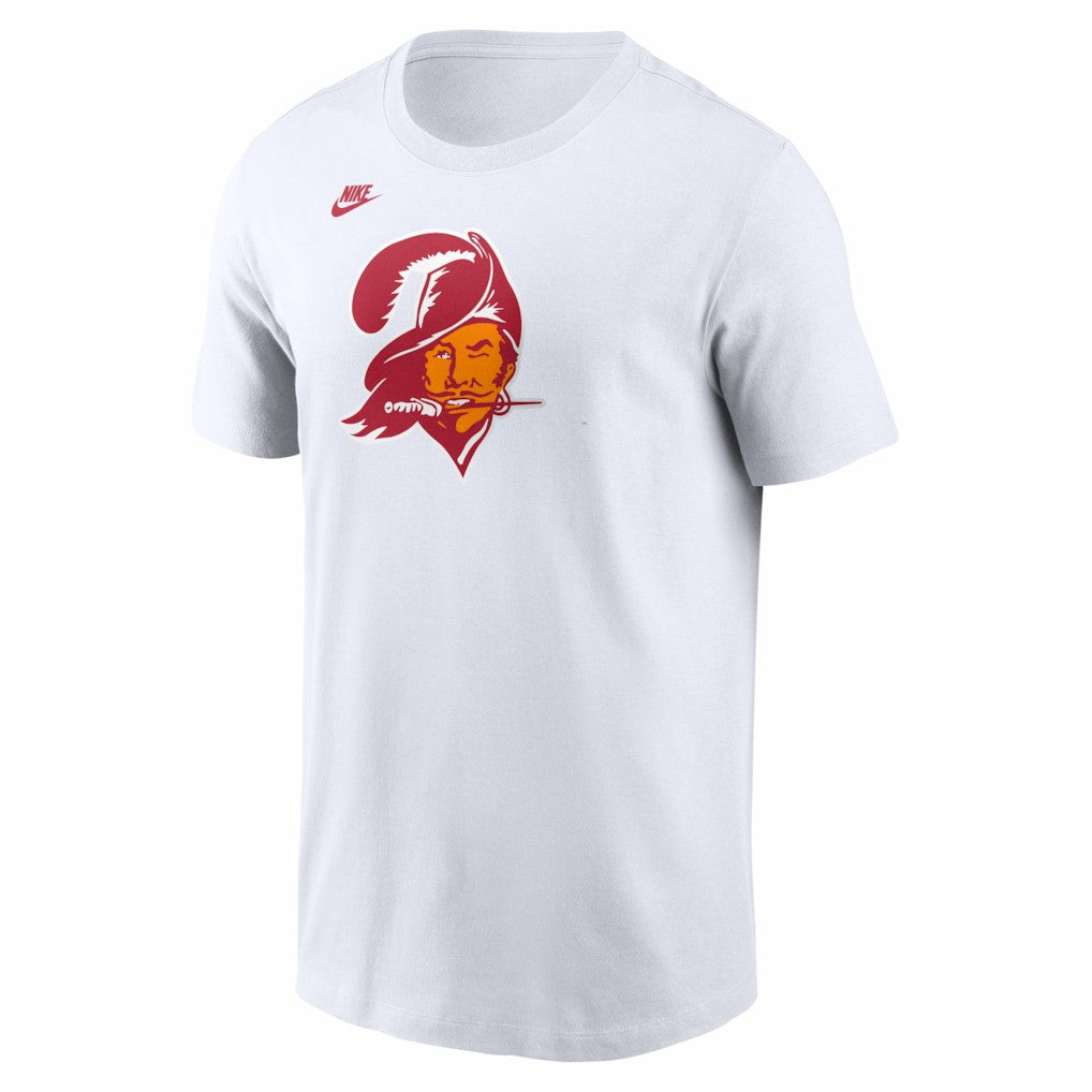 Tampa Bay Buccaneers Bucco Bruce Club T-Shirt - White | Nike cheap