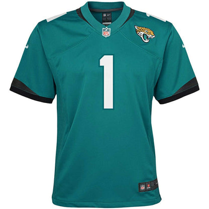 Travis Etienne Jacksonville Jaguars Youth Game Jersey - Teal | Nike cheap