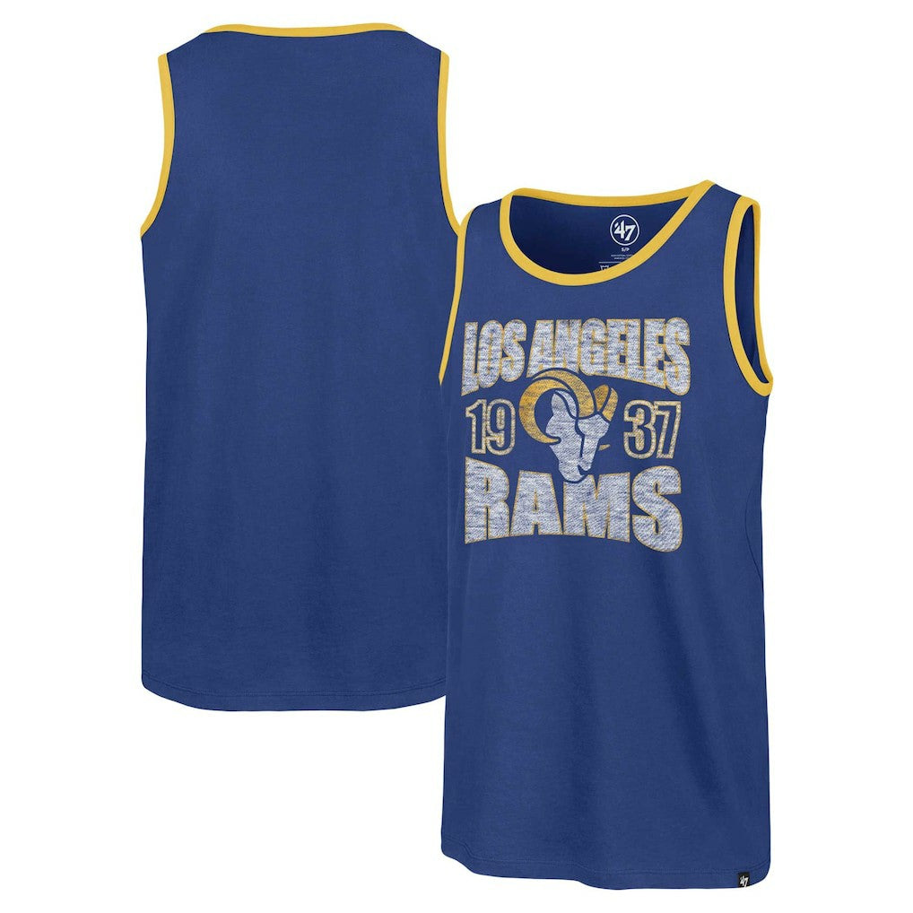 Los Angeles Rams '47 Upload Franklin Tank Top - Royal outlet